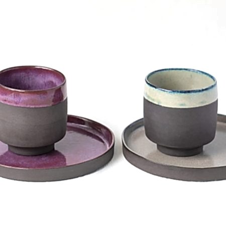 1 Set Mavi & 1 Set Mürdüm